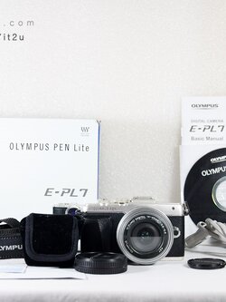 กล้อง Olympus E-PL7 + เลนส์ 14-42 mm สีSilver