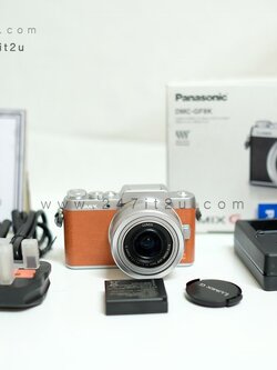 กล้อง Panasonic GF8 + เลนส์ 12-32 mm f3.5-5.6 สีน้ำตาล
