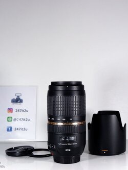 ขายเลนส์ Tamron SP 70-300mm f4-5.6 Di VC USD สำหรับ canon สภาพสวย