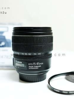 เลนส์ Canon 15-85mm f3.5-5.6 is USM