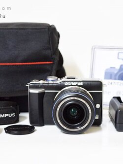 กล้อง Olympus E-PL1 + เลนส์ 14-42 mm สีดำ