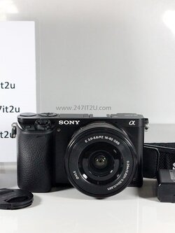 กล้อง Sony A6000 พร้อมเลนส์16-50mm สีดำ