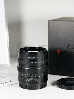 เลนส์ 7Artisans Lens 55 mm. F1.4 (Mount 4/3)