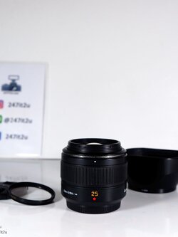 ขายเลนส์ Panasonic Leica DG Summilux 25mm f1.4 ASPH สีดำ