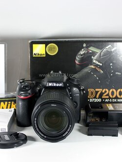 Nikon D7200 พร้อมเลนส์ 18-140mm f3.5-5.6 VR