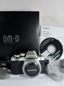 กล้อง Olympus OMD-EM10 Mark2 + เลนส์ 14-42mm สีเงินดำ