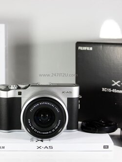 Fujifilm X-A5 + เลนส์ 15-45mm สี silver