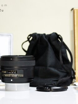 เลนส์ Nikon 50mm f1.8G ยกกล่อง