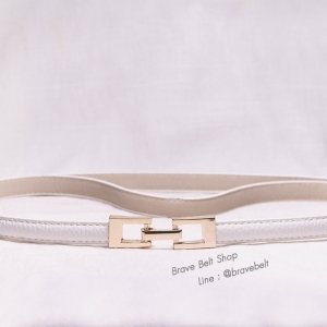 เข็มขัดหนังผู้หญิงปรับรอบเอวได้