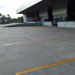 งานตีเส้นรจรจร ทางม้าลาย เส้นห้ามจอด ภายในโรงงาน ระยอง ชลบุรี อยุธยา ปราจีนบุรี