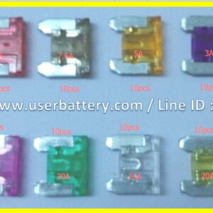 ฟิวส์วีโก้ หรือ มินิไมโครฟิวส์ Micro Blade Fuse