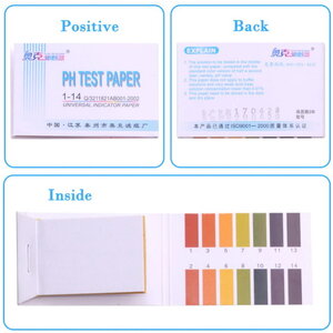 กระดาษ PH อุปกรณ์วัดค่าน้ำ เป็นกรด- ด่าง