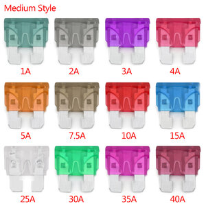 ฟิวส์สแตนดาส รถยนต์ Standard FUSES 1A - 50 A