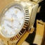 นาฬิกา Rolex Day-Date II Yellow Gold President White Dial เลขโรมัน Men Size