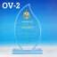 Code: OV-2 โล่อะคริลิค ความสูงตัวโล่ 7 -9 นิ้ว ความหนาอะคริลิค 15 มม. พร้อมเลเซอร์ข้อความและโลโก้ ลงสีได้ไม่เกิน 2 สี ***ราคาเริ่มต้นที่ 640 บาท***
