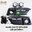 ไฟตัดหมอก HONDA CIVIC 2019 2020 FC โคม LED ฮอนด้า ซีวิคเอฟซี สปอร์ตไลท์ รับประกัน 3 เดือน