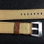 สายนาฬิกา Panerai แบบสายหนังแท้สีน้ำตาล (สายเกรดงาน Swiss) มีปั้มโลโก้ทุกจุด ด้านในสาย