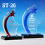 Code: ST-26 โล่อะคริลิค ความสูงตัวโล่ 6 -9 นิ้ว ความหนาอะคริลิค 15 มม. พร้อมเลเซอร์ข้อความและโลโก้ ลงสีได้ไม่เกิน 2 สี ***ราคาเริ่มต้นที่ 700 บาท (ความสูง 6 นิ้ว เมื่อสั่งสินค้า 5 ชิ้น ขึ้นไป)***