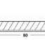 ใบมีดคัตเตอร์ NT A-170(10ใบ/หลอด)