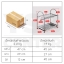 ที่คว่ำจานสแตนเลส304 แบบ 2 ชั้น กว้าง 45cm ลึก 27cm สูง 45cm รุ่น C1L001-SUS304-245