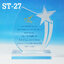 Code: ST-27 โล่อะคริลิค ความสูงตัวโล่ 5-9 นิ้ว ความหนาอะคริลิค 15 มม. พร้อมเลเซอร์ข้อความและโลโก้ ลงสีได้ไม่เกิน 2 สี ***ราคาเริ่มต้นที่ 680 บาท (ความสูง 5 นิ้ว เมื่อสั่งสินค้า 5 ชิ้น ขึ้นไป)***