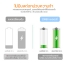 YSB ถ่านชาร์จแบตเตอรี่ AAA ถ่านชาร์จแบตเตอรี่อเนกประสงค์ ความจุ 1.5 V / 400 mAH ± 10% (2ก้อน) ขนาด 44.6 x 10 mm. รุ่น J45-7AAA-02