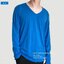 เสื้อยืดคอกลมผู้ชายแขนยาว ผ้าคอตตอน ใส่สบาย คุณภาพส่งออก Loose Neck Long Sleeves T-Shirt