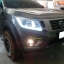 ไฟตัดหมอก NISSAN NAVARA 2015 2016 2017 2018 2019 NP-300 NP300 ฝาครอบดำ ฝาครอบชุบ นิสสัน นาวาร่า ไฟสปอร์ตไลท์ (รับประกันสินค้า 3 เดือน)