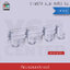 ราวตะขอแขวนอเนกประสงค์ อลูมีเนียม 4 ตะขอ แบบเลื่อนได้ รุ่น C1M078-ALM-8053-04