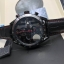 นาฬิกาTAG Heuer Carrera Cal.1887 Day-Date Chronograph ขอบดำ ตัวเรือนสีดำ สายหนังดำ ด้ายแดง งาน Mirror Swiss