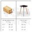 โต๊ะกลมอเนกประสงค์ สไตล์โมเดิร์น แบบกลม ขนาด 80x69 cm.