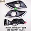 ไฟเดย์ไลท์อัลเมร่า LED Daylight NISSAN ALMERA 2014 2015 2016 2017 2018 ครอบไฟตัดหมอกเดย์ไลท์มีไฟเลี้ยวในตัว