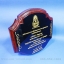 Code: W-6 โล่ไม้ เพจอะคริลิคสีดำสลักเลเซอร์ลงสีทอง ขนาด 7x7 นิ้ว ราคา 900 บาท ***รับสั่งผลิตตั้งแต่ 3 ชิ้น ขึ้นไป***