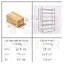 ชั้นวางรองเท้าแสตนเลส 6 ชั้น ท่อขนาดใหญ่ แบบหนาพิเศษ รุ่น CB0150-SR-SS201-660