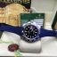 นาฬิกา Rolex รุ่น GMT Master II สายซิลิโคน งาน Mirror Swiss ขอบนํ้าเงินดำ