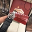 นาฬิกา Patek Philippe สีเงิน หน้าขาว งานเกรด Top Mirror Swiss สายหนังดำ