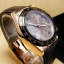 นาฬิกา Rolex Cosmograph Daytona Everose Gold Bezel Ceramic Black Leather Dial Chocoloate New Series 2012