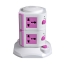 ปลั๊กไฟ I-PLUG ทรงคอนโด 2ชั้น 8ช่อง