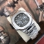 นาฬิกา Patek Philippe รุ่น Men's Nautilus Chronograph สีเงิน สายเลสสีเงิน หน้าปัดสีเทางาน CC