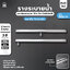 รางระบายน้ำ สแตนเลส304 กันกลิ่นกันแมลง 2in1 ปูกระเบื้องบนฝาท่อได้ (80cm) CL0197 - CL0202