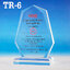 Code: TR-6 โล่อะคริลิค ความสูงตัวโล่ 5-9 นิ้ว ความหนาอะคริลิคตัวโล่ 15 มม. พร้อมเลเซอร์ข้อความและโลโก้ ลงสีได้ไม่เกิน 2 สี ***ราคาเริ่มต้นที่ 550 บาท (ความสูง 5 นิ้ว เมื่อสั่ง 5 ชิ้น+) ***