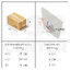 ตะขอแขวนรูป ตะขอแขวนนาฬิกา ติดผนังไม่เป็นรอย ผลิตจาก PP คุณภาพดี ขนาด 6 mm. Sz. S (แพ็ค 4 ชิ้น)C2S022-MK-0066-S6mm