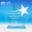 Code: ST-17 โล่อะคริลิค ความสูงตัวโล่ 6 -9 นิ้ว ความหนาอะคริลิค 15 มม. พร้อมเลเซอร์ข้อความและโลโก้ ลงสีได้ไม่เกิน 2 สี ***ราคาเริ่มต้นที่ 720 บาท (ความสูง 6 นิ้ว เมื่อสั่งสินค้า 5 ชิ้น ขึ้นไป)***