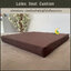 เบาะรองนั่งสี่เหลี่ยม Latex Seat Cushion 5 cm. แก้ปวดก้นกบ ปวดเมื่อยสำหรับผู้ที่นั่งเป็นเวลานาน