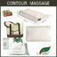 ชุดของขวัญ หมอนยางพาราแท้ 100% (LAPIN) รุ่น คอนทัวร์มาสสาจ (CM) 2 ใบ สุดคุ้ม