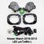 ไฟตัดหมอก NISSAN MARCH 2010 2011 2012 โคม LED นิสสัน มาร์ช ไฟสปอร์ตไลท์ รับประกัน 3 เดือน