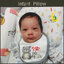 Latex Baby Pillow (Infant Pillow) หมอนหลุมทารกน้อย (ลายรถโมเดิร์น)
