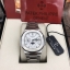 นาฬิกา Patek Philippe รุ่น Men's Nautilus Chronograph สีเงิน สายเลสสีเงิน หน้าปัดสีขาวงาน Mirror Swiss