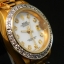 นาฬิกา Rolex Lady-Datejust Gold President 26 mm. Dial White mother-of-perl set with diamond