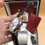 นาฬิกา Patek Philippe Perpetual Calendar หน้าปัดสีเทาเงิน สายหนังสีดำ